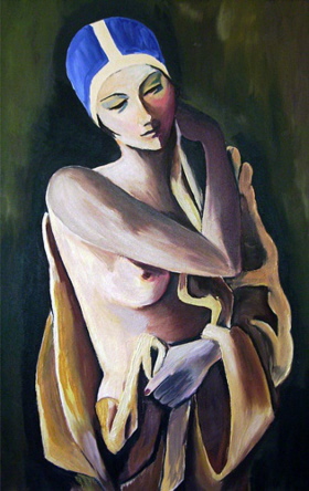 Versonnen  70 x 100 cm